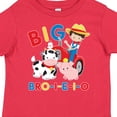 thumbnail image 4 of Inktastic Farmer Tractor Eieio Big Bro Boys Toddler T-Shirt, 4 of 5