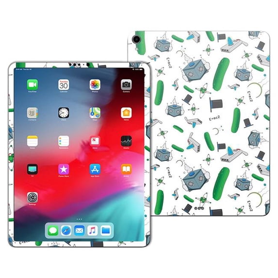 MightySkins APIPP1218-Science Cartoon Skin for Apple iPad Pro 12.9 in. 2018 - Science Cartoon