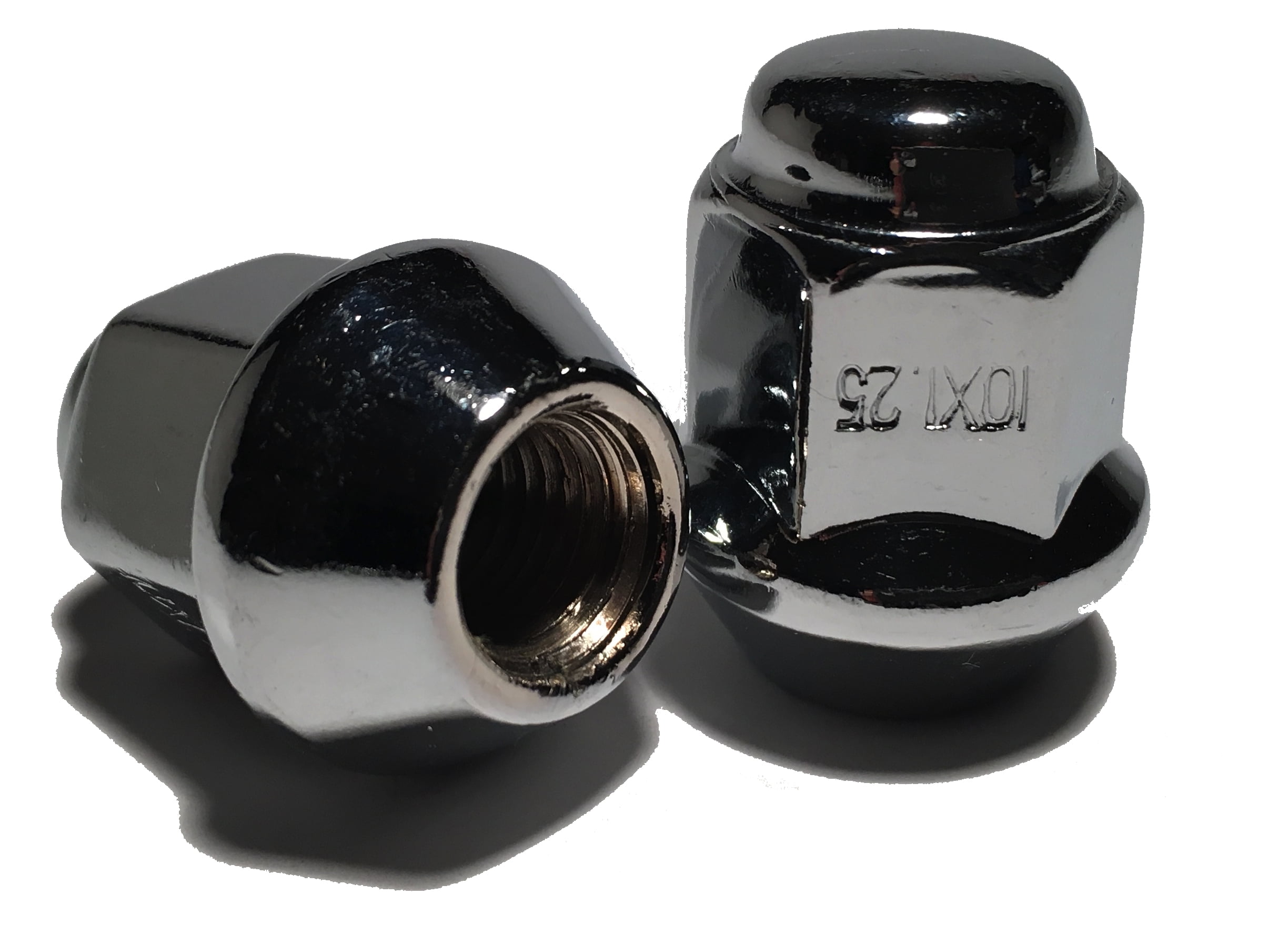 Chrome Tapered Base 10x1.25 Lug Nut 17mm Hex ATV UTV For ITP Wheel