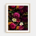 thumbnail image 2 of Dramatic Burgundy Midnight Rose Garden - Painting Floral Flowers Botanical Garden Vintage Pattern Autumn Unframed Wall Art Print 24 x 32 inches, 2 of 13