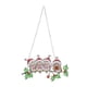 thumbnail image 2 of Aplique de Navidad Soledad Decoración de acrílico Mosaico Artesanía Regalo Colgante de pintura AA843, 2 of 10
