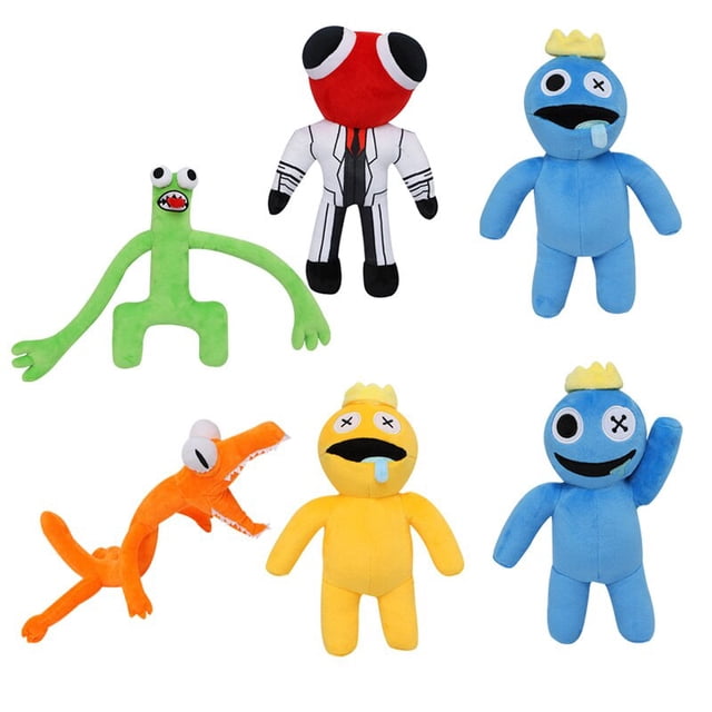 Rainbow Friends Plush, 30 cm de Rainbow Friends Plushies Juguetes para fanáticos y amigos Bellamente relleno Animal Felpa Muñeca Regalos JadeP Juguete de peluche de monstruo de Rainbow Friends
