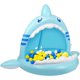 thumbnail image 5 of Baby Pool, Inflatable Shark Paddling Pool for Young Children with Water Jet and Canopy, Play Area, 5 of 5