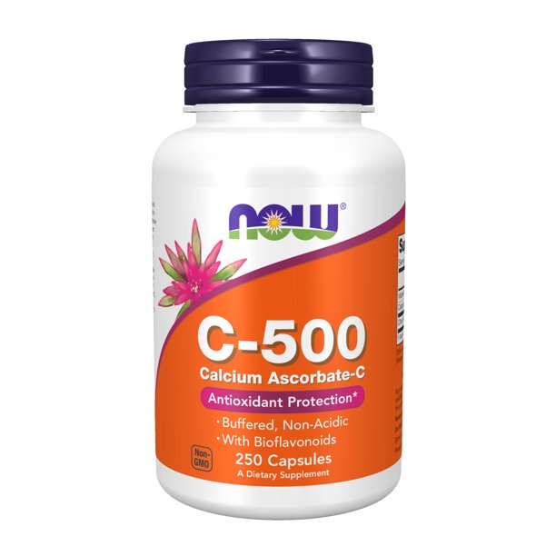 NOW Supplements, Vitamin C500 Calcium Ascorbate, Antioxidant