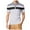 White, variant on PMUYBHF Black Dress Shirt for Men Wedding Mens Shirts Casual Cotton Slim Fit Short Sleeve Shirt Patchwork Work Shirt Turtle Neck Shirt Men Winter Regular Fit Graphic Tees Men Music Artist