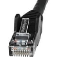 thumbnail image 3 of StarTech 50cm CAT6 Ethernet Cable, LSZH (Low Smoke Zero Halogen), 10 GbE Snagless 100W PoE UTP RJ45 Black CAT 6 Network Patch Cord ETL, 3 of 9