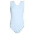 thumbnail image 4 of Tween Girls Swimsuit Blue Bathing Suit 1 Piece Sleeveless Quick Dry Surfing Summer Girls Swimwear 11-12 Years, 4 of 4