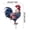 C, variant on LNOGEUPG Patriotic 4th of July USA Flag Hand Painted Rooster Yard Stake Waterproof Metal Rooster Garden Ground Decoration for Independence Day Outdoor Lawn Pathway Patio Patriotic Party Decor
