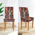 thumbnail image 5 of BZSMCE Chairs Slipcovers Dining Chair Covers Christmas Painting Of Design Elegant Plaid Print Creative Pattern, 5 of 7