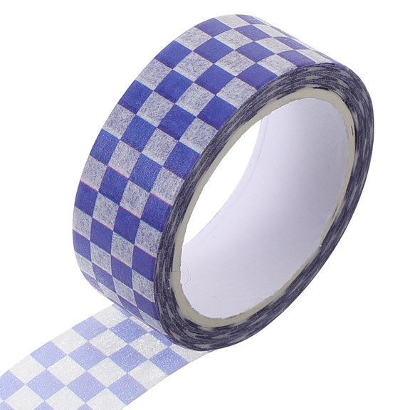 unbranded 1 Roll of Washi Tape DIY Scrapbooking Tape Decorative Tape Checkered Washi Tape Multi-use Washi Tape