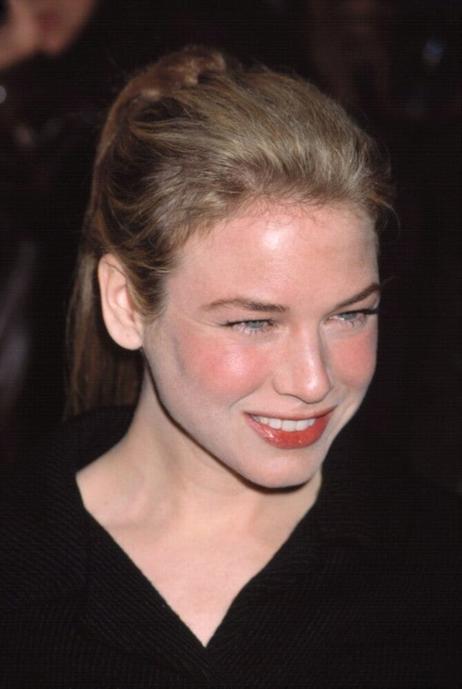 Smile Flat Card Face Celebrity Mask Renee Zellweger