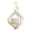 Gold Wall Hanging Pillar Solid Geometric Geometric 10" x 4" x 16", variant on CosmoLiving by Cosmopolitan Gold Metal Geometric Wall Hanging Pillar Wall Sconce