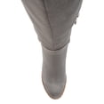 thumbnail image 5 of Brinley Co. Womens Comfort Extra Wide Calf Microsuede Wedge Boot, 5 of 8