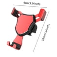 thumbnail image 3 of Electrónica, Hogar Inteligente, Ropa Inteligente y Otros, Soporte de Teléfono para Auto de Aleación, Soporte de Teléfono para Navegación de Auto, Soporte para Teléfono Móvil con Almohadilla Engrosada, 3 of 9