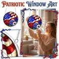 thumbnail image 2 of 4th of July Acrylic Puzzles Suncatcher Window Hanging,Sun Catcher Acrylic Puzzle Decoration for Women Men, DIY Suncatcher Kits for Adults Home Decor, 2 of 8
