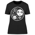 thumbnail image 1 of Naive Kawaii Night Space T-Shirt Women -Image by Shutterstock, Female Medium, 1 of 2