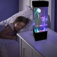 thumbnail image 1 of Led Jellyfish Tank Night Light Electric Variable Color Table Aquarium Lamp for Kids Gift, 1 of 4