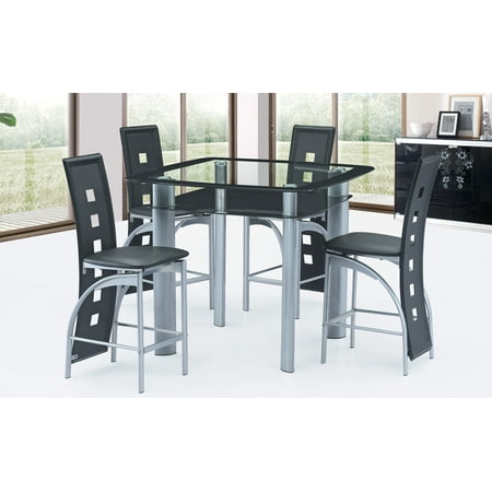 Best Quality Furniture 5pc Counter Heigh Set D251