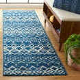 thumbnail image 2 of Safavieh Amsterdam Gladwin Geometric Runner Rug, Navy/Beige, 2'3" x 14', 2 of 7