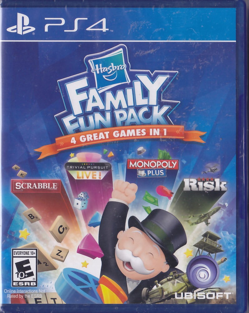 Neuropati Vær venlig Agent Hasbro Family Fun Pack - PlayStation 4 - Walmart.com