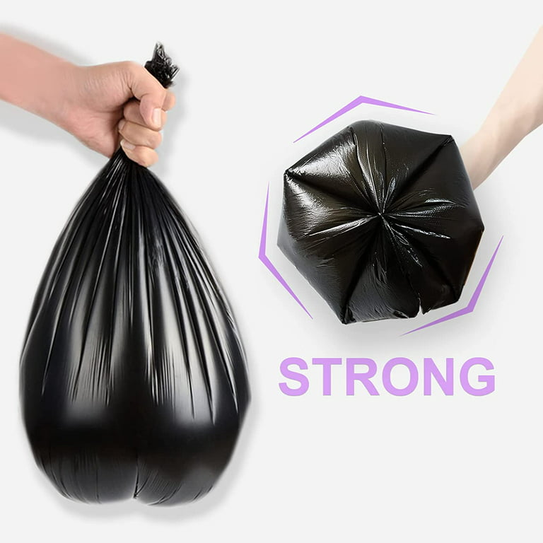 13-15 Gallon Trash Bags Biodegradable Trash Bags Compostable Garbage Bags  Recycling Unscented Tall Kitchen Trash Bags for Kitchen, Yard