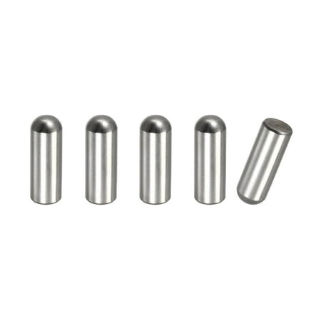 

8x20mm Dowel Pins 5 Pack Round Head Flat Chamfered End Dowel Pin