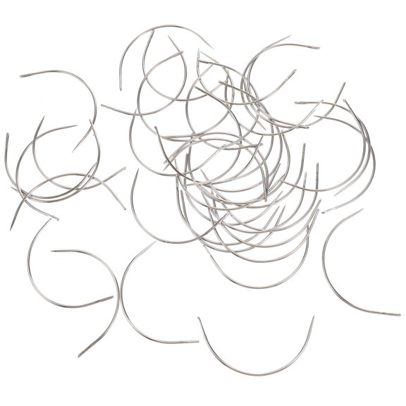 100pcs Upholstery Sewing Needles Curved Sewing Needles Upholstery C Type Needles