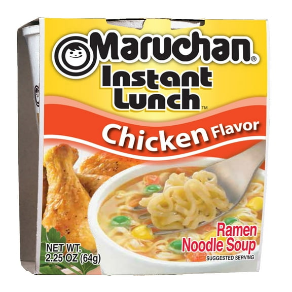 Maruchan Instant Lunch Chicken Flavor Instant Lunch, 2.25 oz Pack 6