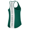 thumbnail image 3 of Women's Colosseum Green Michigan State Spartans 10 Days Racerback Scoop Neck Tank Top, 3 of 3