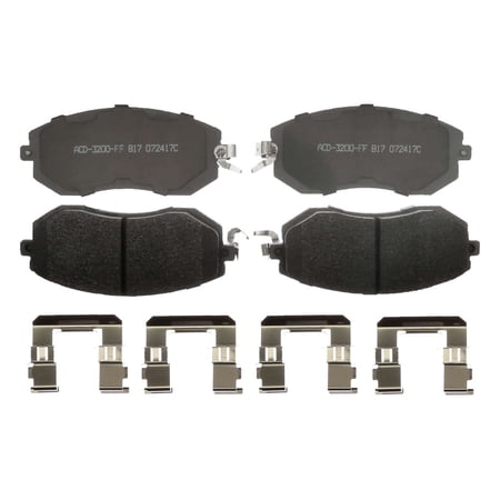 ACDelco Silver Ceramic Brake Pad Set  w/ Hardware