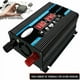 thumbnail image 4 of Convertidor de onda sinusoidal pura de 12 V a 220 V, inversor de onda sinusoidal pura de 2000 W a 24 V, transformador de voltaje con dos salidas de CA con puerto USB y pantalla LED, 4 of 5