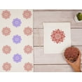 thumbnail image 6 of IBA Indianbeautifulart Textile Printing Block Floral Mandala Hand Carved Wooden Stamp Wood Block Printing Textile Stamp For Fabric /Pottery Blocks- 5 Inches, 6 of 6