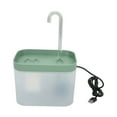 thumbnail image 3 of Pet Drinking Fountain, PP Quiet Cat Water Fountain  For Dogs Transparent Turquoise, 3 of 8