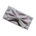 thumbnail image 1 of Diademas Suaves Para La Cabeza Del Turbante Con Lazo Gris Baoblaze Hairband del Bowknot, 1 of 5