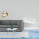 thumbnail image 2 of sofá de casa de muñecas,Muebles para casa de muñecas,modelo de sofá para casa de muñecas,decoración,Cesta de almacenamiento,Cesta organizadora de almacenamiento de cocina colgante de, 2 of 8