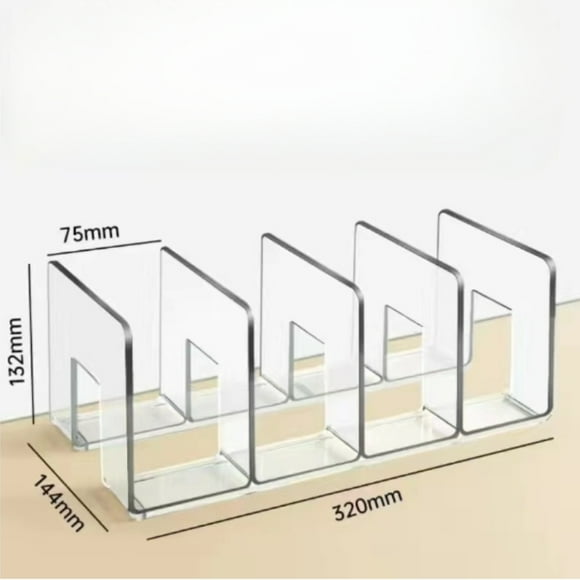 1pc Acrylic Children'S Shoe Organizer, 4-Compartment Transparent Shoe Rack,Baby Shoe Storage Shelf, for Various Room Types