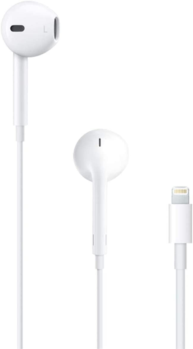 Headphones with Lightning Connector. Microphone with Builtin Remote to