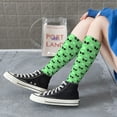 thumbnail image 5 of Naloa alien cartoons Knee Socks, High Socks Long Stretchy Sock Women Knee High Stocking, Long Socks for Women, 5 of 6