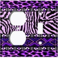thumbnail image 4 of Metal Light Switch Plate Cover African Safari Animal Print Tribal Art Pattern SFR045, 4 of 13