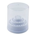 thumbnail image 1 of Vogacara Soporte para brocas para uñas, solución de almacenamiento práctica e higiénica para herramientas de decoración de uñas, segura e masajeadores blanco, 1 of 6
