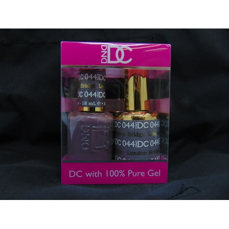 DND - DC Duo Soak off Gel & Matching nail polish, #044 - London (Best Polish Restaurant London)