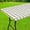 Khaki and White, variant on Rectangle Picnic Table Cloth, Elastic Waterproof Fitted Vinyl Tablecloth for 6 FT Tables, Flannel Backed Buffalo Plaid Table Covers for Dining, Camping, Outdoor (Black and White, 30" x 72")