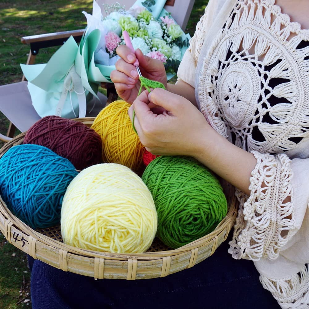 ZXNYH Handmade Crochet Throw Blanket Granny Blanket Sweater Style