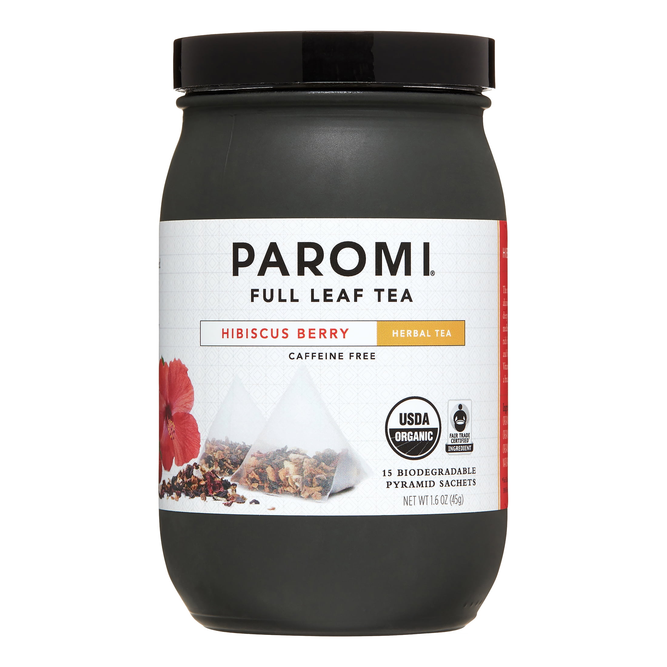 Paromi Tea, Hibiscus Berry, 15 Bg - Walmart.com