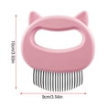 thumbnail image 4 of Peine para gatos cepillo para el pelo en forma de concha Billuyoard PT003609-03, 4 of 6