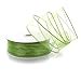 thumbnail image 3 of Ribbon Traditions 1.5" Wired Sheer Organza Ribbon Apple Green 10 Yards, 3 of 4