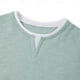 thumbnail image 4 of pstuiky camisetas de hombre Camiseta de hombre falsa de dos piezas de doble capa de moda empalmada de manga larga camisa base de hombre de manga larga con cuello en V Top/camiseta de hombre, 4 of 4
