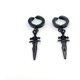 thumbnail image 2 of Pendientes con clip para la oreja, espada colgante, personalidad masculina, moda creativa, temperamento, pendiente de gota para niños de la calle larga, 2 of 4