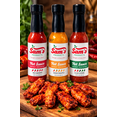 thumbnail image 3 of Hot Sauce Variety Pack (3 Pack) – Red Habanero, Cajun Cayenne & Mango Pineapple – Sweet & Spicy Pepper Sauce Bundle (5 oz Each), 3 of 5