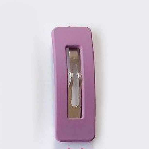 Pinza Para El Pelo A Presión, Pasadores Para El Pelo, Horquillas Para El Pelo Para Mujer, Accesorios Para El Cabello, Pinza Para El Pelo A Presión, De Metal, Para Evitar ANGGREK C3 Púrpura